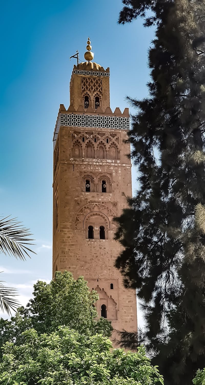 Colorful streets of Marrakech